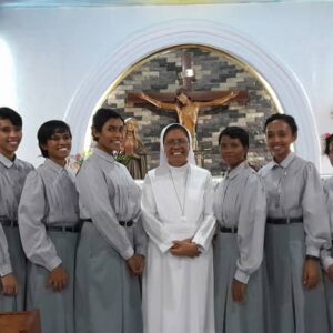 Our six Postulants who were admitted to Novitiate