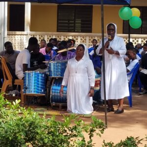Recollection des apprenants au centre madre Agata Carelli