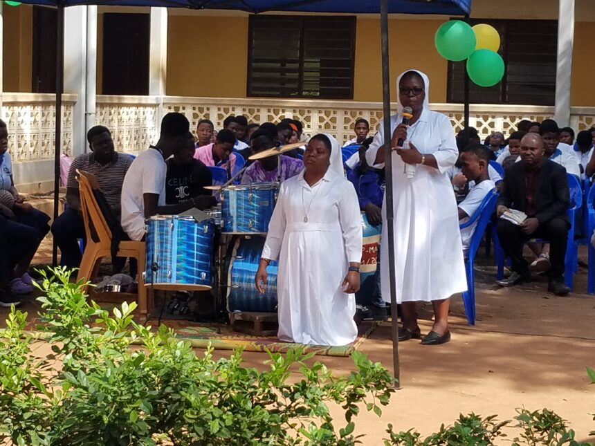 Recollection des apprenants au centre madre Agata Carelli