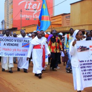 Une marche pour la Paix le peuple Congolais