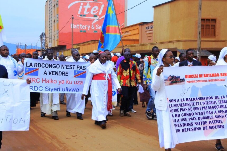 Une marche pour la Paix le peuple Congolais