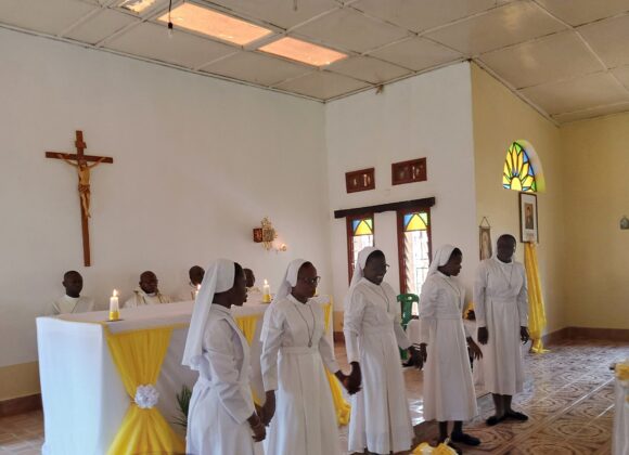 “Mi hai chiamato: eccomi, Signore!” – prime professioni in R.D. Congo