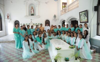 A report on the Holy Eucharist conducted in commemoration of the 67th death anniversary of mother Fernanda Riva