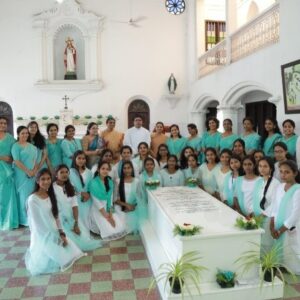 A report on the Holy Eucharist conducted in commemoration of the 67th death anniversary of mother Fernanda Riva