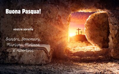 Buona Pasqua da m. Sandra Maggiolo e Consiglio