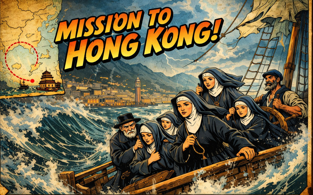 Le Prime Madri Missionarie — Il viaggio verso Hong Kong nelle pagine dell’Archivio Canossiano!
