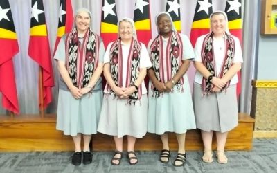 Timor – Leste – Arrivano Madri del Consiglio Generale a Timor-Leste