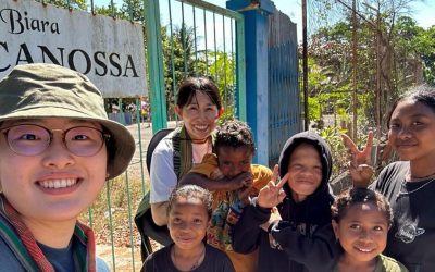 Indonesia: giovani volontari giapponesi e Suore Canossiane in missione a Nurobo