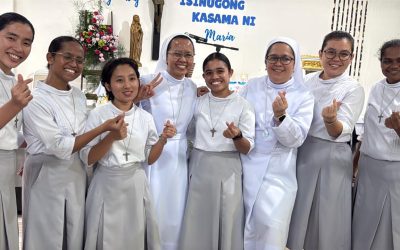 Philippines – Sister Joy Prima Lamod Makes Her First Religious Profession